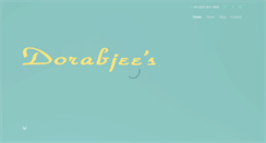 Desktop Screenshot of dorabjeesonline.com